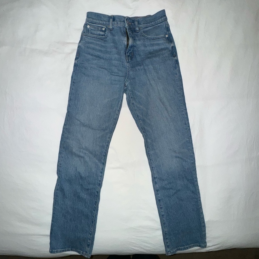 Madewell 90s straight leg jean